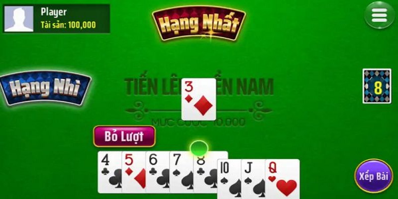 Tiến lên miền Nam là trò chơi bài truyền thống quen thuộc với các bet thủ